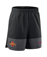 Nike Men's Black Iowa State Cyclones 2025 Sideline Performance Shorts