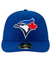 New Era Men's Royal Toronto Blue Jays National Baseball Hall of Fame Low Profile 59FIFTY Fitted Hat
