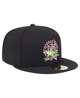 New Era Men's Black The Jetsons Color Pack 59FIFTY Fitted Hat