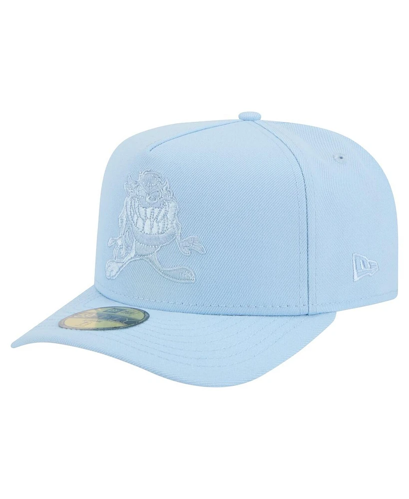 New Era Men's Light Blue Looney Tunes A-Frame 59FIFTY Fitted Hat