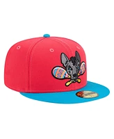 New Era Men's Red Gwinnett Stripers Copa de la Diversion 59FIFTY Fitted Hat