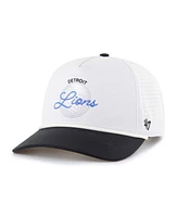 '47 Brand Men's White/Black Detroit Lions Gimmie Golf Hitch Rope Adjustable Hat