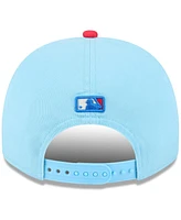 New Era Men's Light Blue/Red Miami Marlins 2025 Fourth of July Golfer Snapback Hat