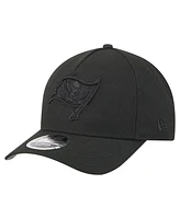 New Era Men's Black Tampa Bay Buccaneers Team Collection 9FORTY M-Crown A-Frame Adjustable Hat