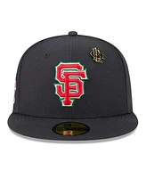 New Era Men's Black San Francisco Giants 2025 Big League Chew 59FIFTY Fitted Hat