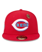 New Era Men's Red Cincinnati Reds 2025 Big League Chew 59FIFTY Fitted Hat