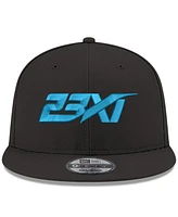 New Era Men's Black 23XI Racing Adelante Juntos Mexico City Race 9FIFTY Snapback Hat