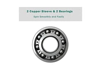 7 Feet Workout Olympic Multifunctional Weight Barbell with Copper Sleeve and Bearing Connection