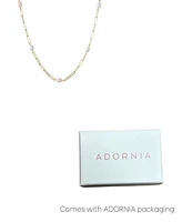 Adornia Freshwater Cultivated Pearl Station Paper Clip Chain Necklace