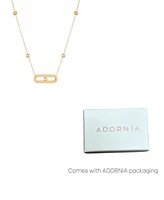 Adornia Tarnish Resistant Bar Necklace