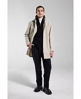 Stutterheim Men's Stockholm Lightweight Zip Matte Raincoat