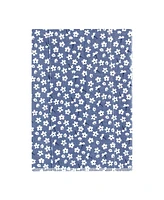 Hudson Baby Baby Girls Cotton Flannel Burp Cloths 7pk, Blue Cosmos, One Size
