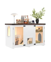 Large Cat Litter Box Enclosure
