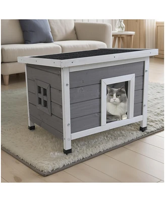 Cat House Waterproof Outdoor/Indoor Shelter