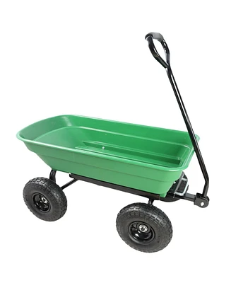Streamdale Furniture Folding Garden Dump Truck - 300lb Capacity