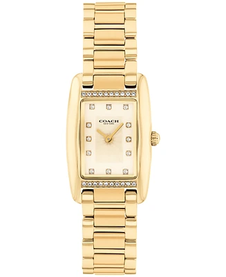 Coach Women's Reese Gold Tone Stainless Steel Bracelet Watch, 20mm