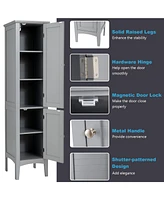 Volenca Freestanding Bathroom Storage Cabinet for Kitchen and Living Room