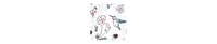 Hudson Baby Infant and Toddler Girls Cotton Dresses, Hummingbird Garden