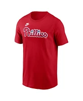 Nike Men's Ryan Howard Red Philadelphia Phillies Fuse Name Number T-Shirt