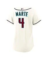 Nike Women's Ketel Marte Cream Arizona Diamondbacks Home Replica Jersey