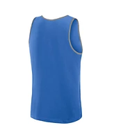 Logo Athletic Men's Blue Detroit Lions Unmatched Success Tank Top