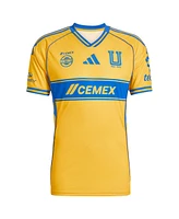 Adidas Men's Gold Tigres Uanl 2025/26 Home Replica Jersey