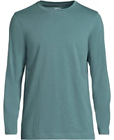 Lands' End Big & Tall Long Sleeve Cotton Supima Tee
