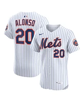 Nike Men's Pete Alonso White New York Mets Home Elite Player Jersey