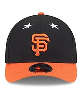 New Era Men's Black/Orange San Francisco Giants 2025 Mlb All-Star Game 9FORTY M-Crown Adjustable Hat