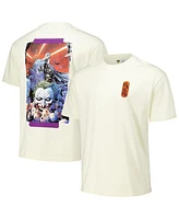 Freeze Max Men's Cream Batman Comics The Joker Loose Fit T-Shirt