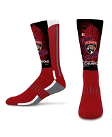 Starter Men's and Women's 2-Piece Florida Panthers 2025 Stanley Cup Champions Blackout Crew Socks Set