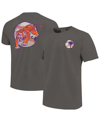 Image One Men's Clemson Tigers Palmetto C Baseball T-Shirt