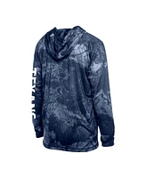 New Era Men's Navy Houston Texans Realtree Xtreme Camo Raglan Long Sleeve Hooded T-Shirt
