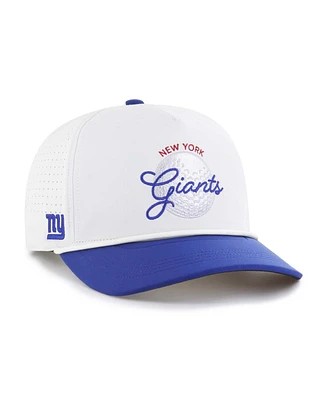 '47 Brand Men's White/Royal New York Giants Gimmie Golf Hitch Rope Adjustable Hat