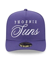 New Era Men's Purple Phoenix Suns 2025 Nba Draft A-Frame 59FIFTY Fitted Hat