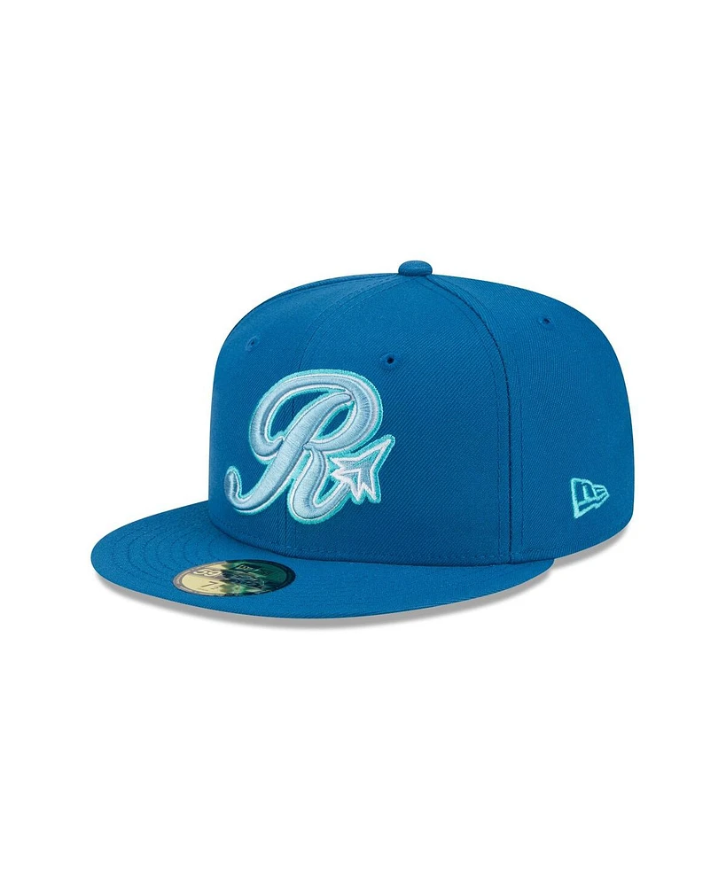 New Era Men's Blue Inland Empire 66ers Theme Nights 59FIFTY Fitted Hat