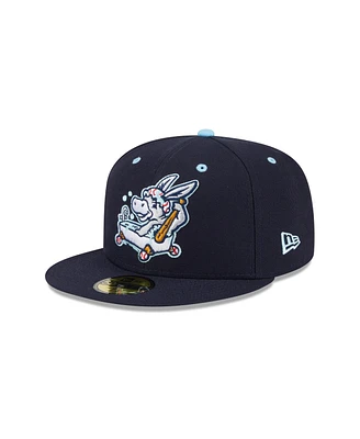 New Era Men's Navy Binghamton Rumble Ponies Theme Nights 59FIFTY Fitted Hat