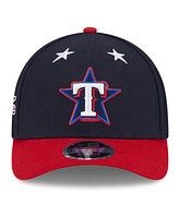 New Era Men's Navy/Red Texas Rangers 2025 Mlb All-Star Game Workout 9FORTY M-Crown Adjustable Hat