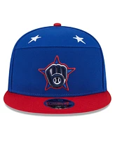 New Era Men's Blue/Red Milwaukee Brewers 2025 Mlb All-Star Game Workout Side Patch 9FIFTY Snapback Hat