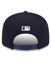 New Era Men's Navy/Red Los Angeles Angels 2025 Mlb All-Star Game Workout Side Patch 9FIFTY Snapback Hat