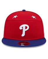 New Era Men's Red/Royal Philadelphia Phillies 2025 Mlb All-Star Game Side Patch 9FIFTY Snapback Hat