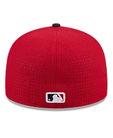 New Era Men's Red/Navy Minnesota Twins 2025 Mlb All-Star Game Side Patch 59FIFTY Fitted Hat