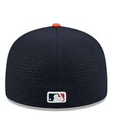 New Era Men's Navy/Orange Detroit Tigers 2025 Mlb All-Star Game Side Patch 59FIFTY Fitted Hat
