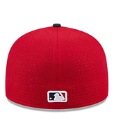 New Era Men's Red/Navy Boston Red Sox 2025 Mlb All-Star Game Side Patch 59FIFTY Fitted Hat