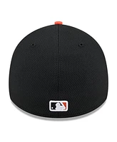 New Era Men's Black/Orange Baltimore Orioles 2025 Mlb All-Star Game 39THIRTY Flex Hat