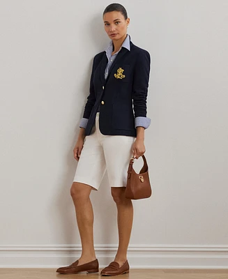 Lauren Ralph Twill Stretch Bermuda Shorts