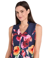 R & M Richards Women's Sleeveless Fit Flare Dress