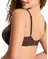 Adore Me Women's Haley Push Up Plunge Bra