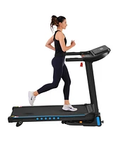 Streamdale Furniture Incline Treadmill, 3.0HP, Auto-Fold, Bluetooth Speaker