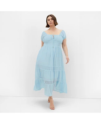 City Chic Women's Haven Dress